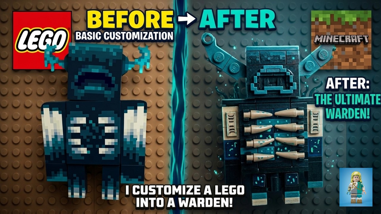 I upgrade the WARDEN in LEGO