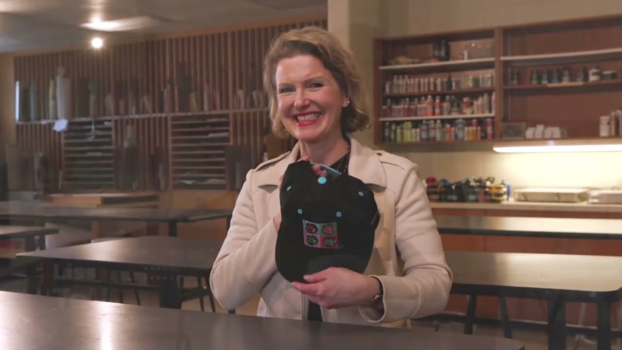 Rockford IceHogs Local Artist Hat Series: Liz Wolf