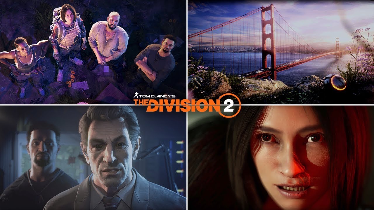 ALL CUTSCENES || Tom Clancy's The Division 2 (2019)