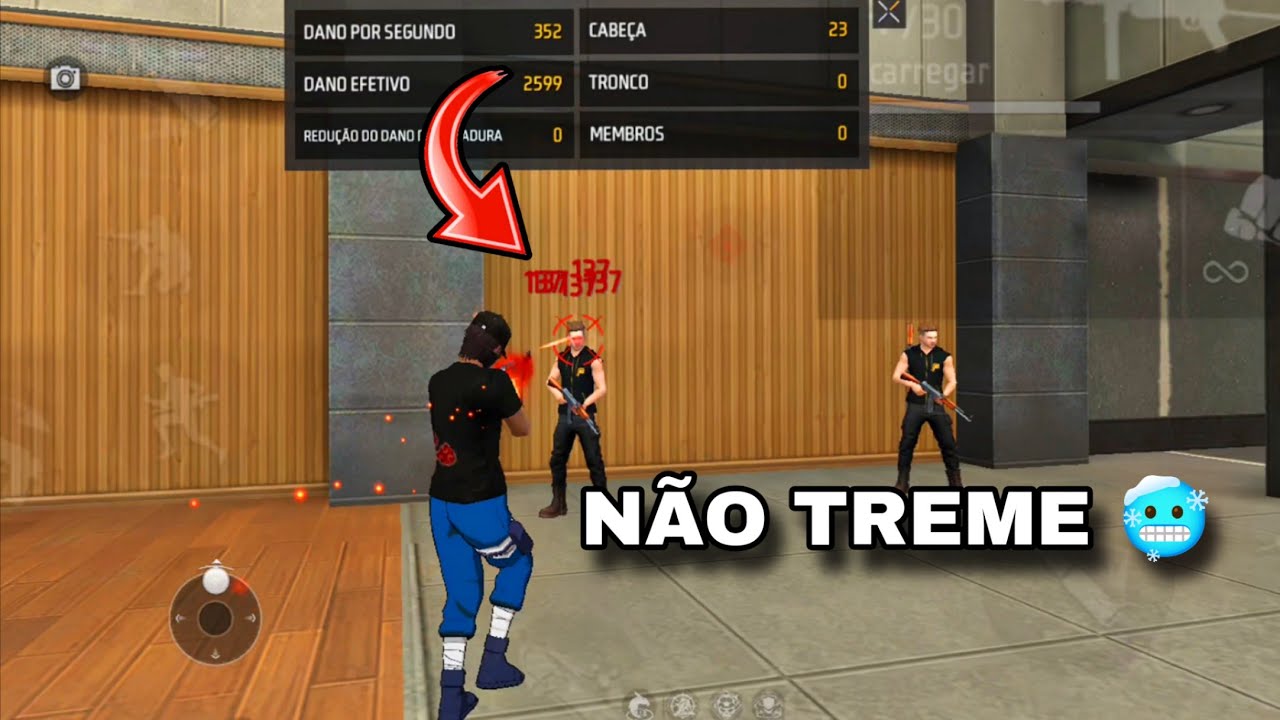 COMO FAZER A MIRA PARAR DE TREMER no Free fire 