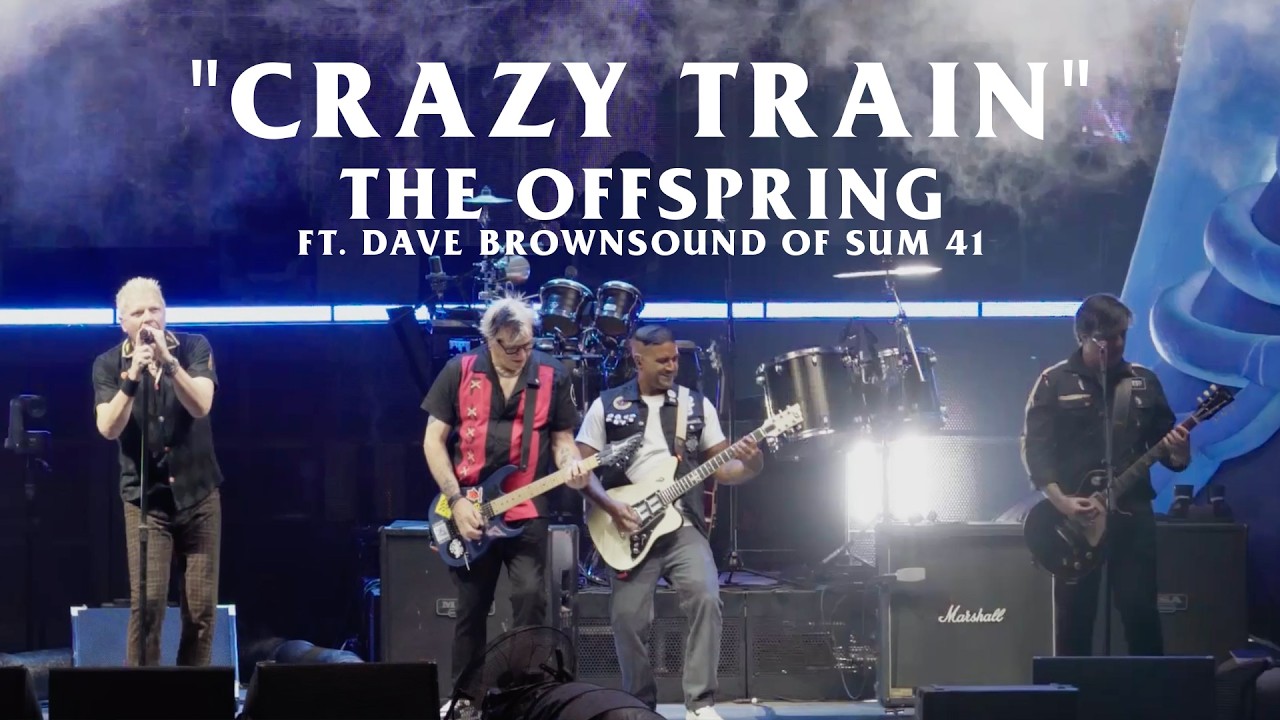 The Offspring - Crazy Train (Live) | Ozzy Osbourne Tribute