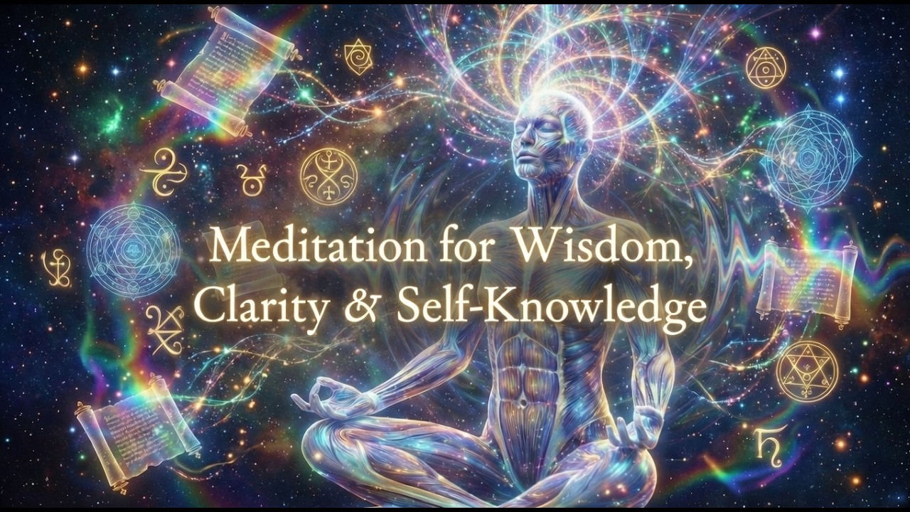 🌌 Awaken Your Sacred Mind ✨ Live Meditation for Wisdom, Clarity & Self-Knowledge