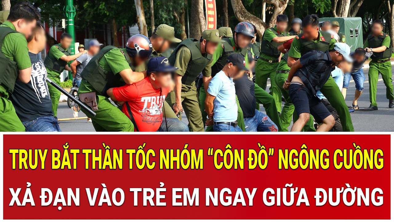 Truy bắt thần tốc nhóm “côn đồ” ngông cuồng xả đạn vào trẻ em ngay giữa đường