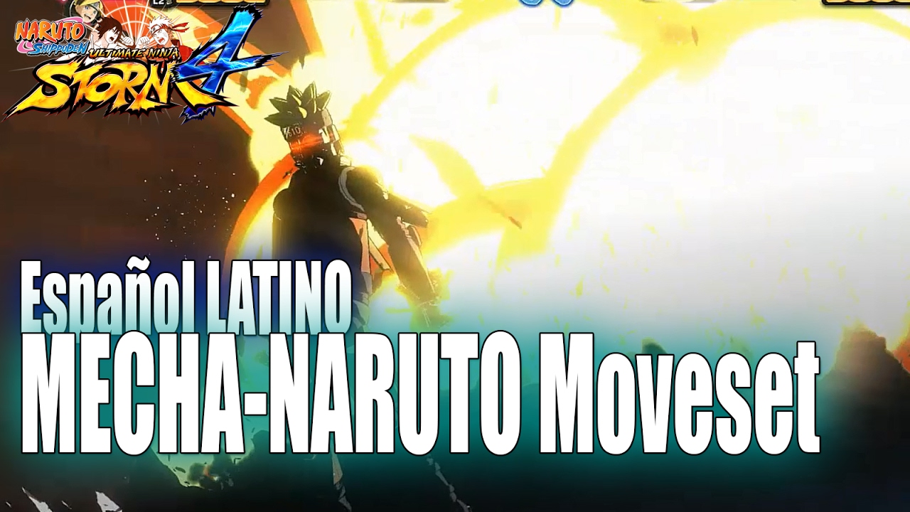 MECHA NARUTO | Full Moveset | Espa&ntilde;ol Latino | Road to Boruto HD