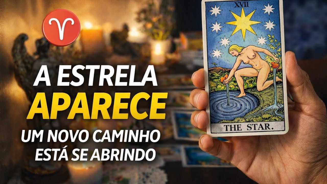 ÁRIES ♈ A ESTRELA APARECE — UM NOVO CAMINHO ESTÁ SE ABRINDO