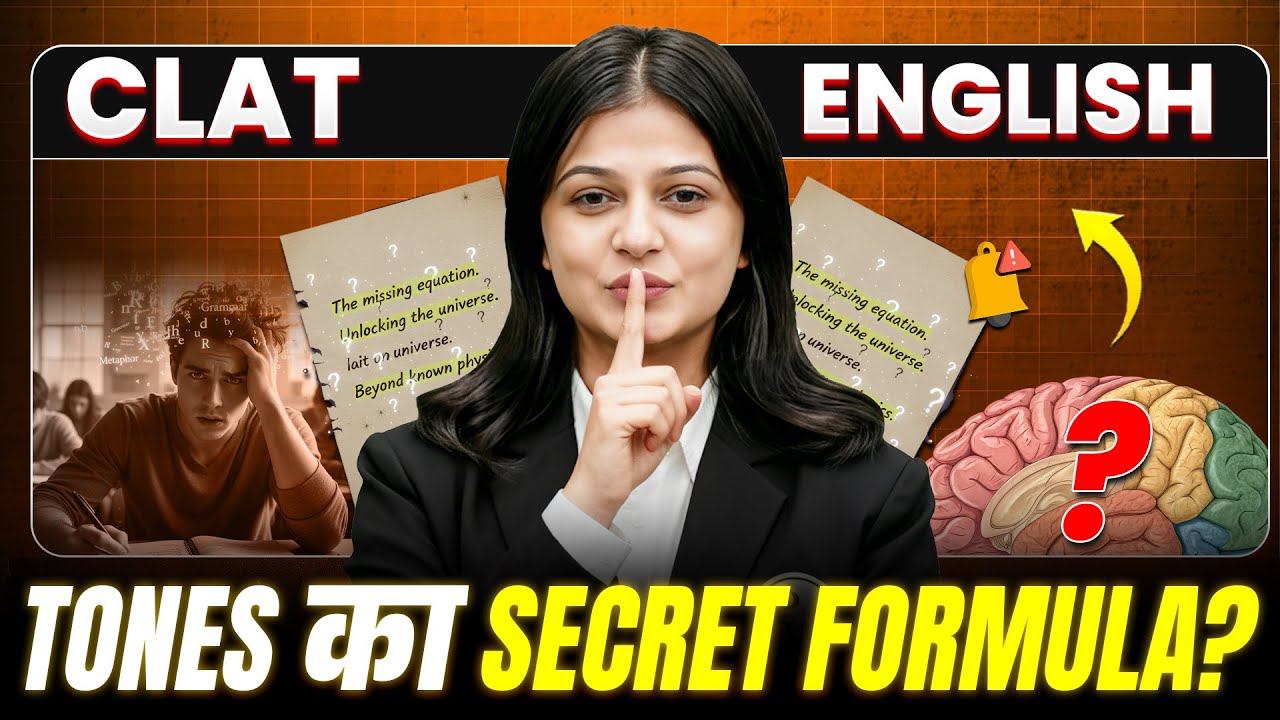 Master Tone Questions in CLAT 🤫 | English Secrets Revealed