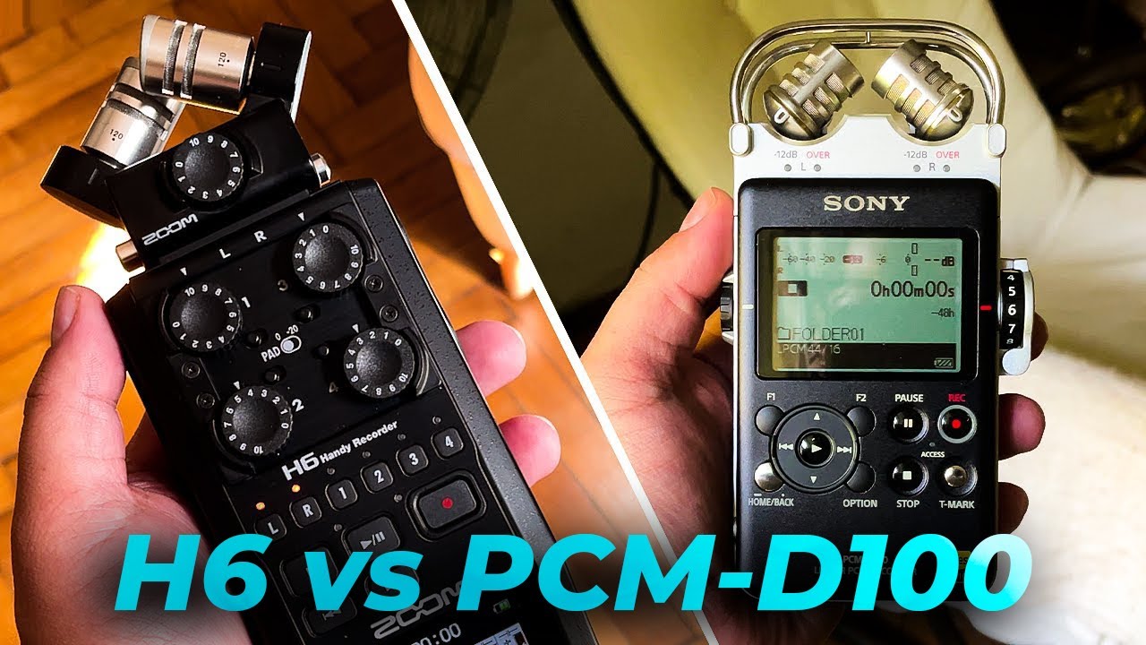 Что? Zoom H6 или Sony PCM D100?