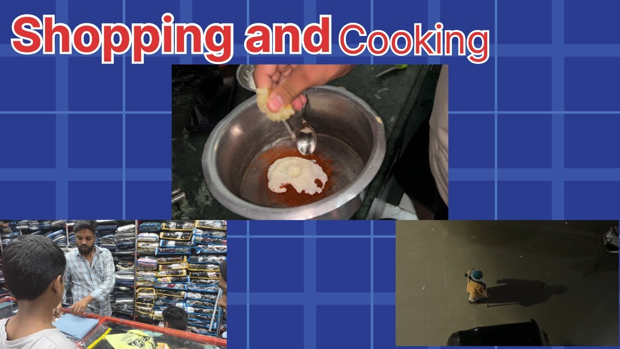 Ahmed k kapdo ki shopping or rayyan ki cooking 🥘 (watch till end)