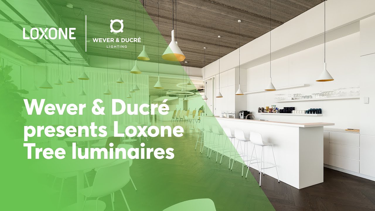 Loxone x Wever & Ducr&eacute;: дизайнерские светильники в форме дерева
