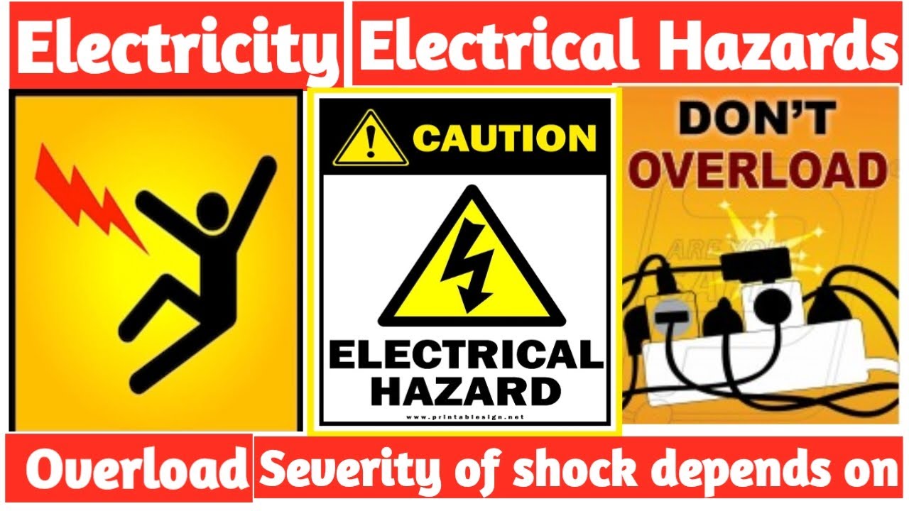 Electricity & Electrical Hazards |Severity of shock depends on| EHS STUDY POINT BY SK |