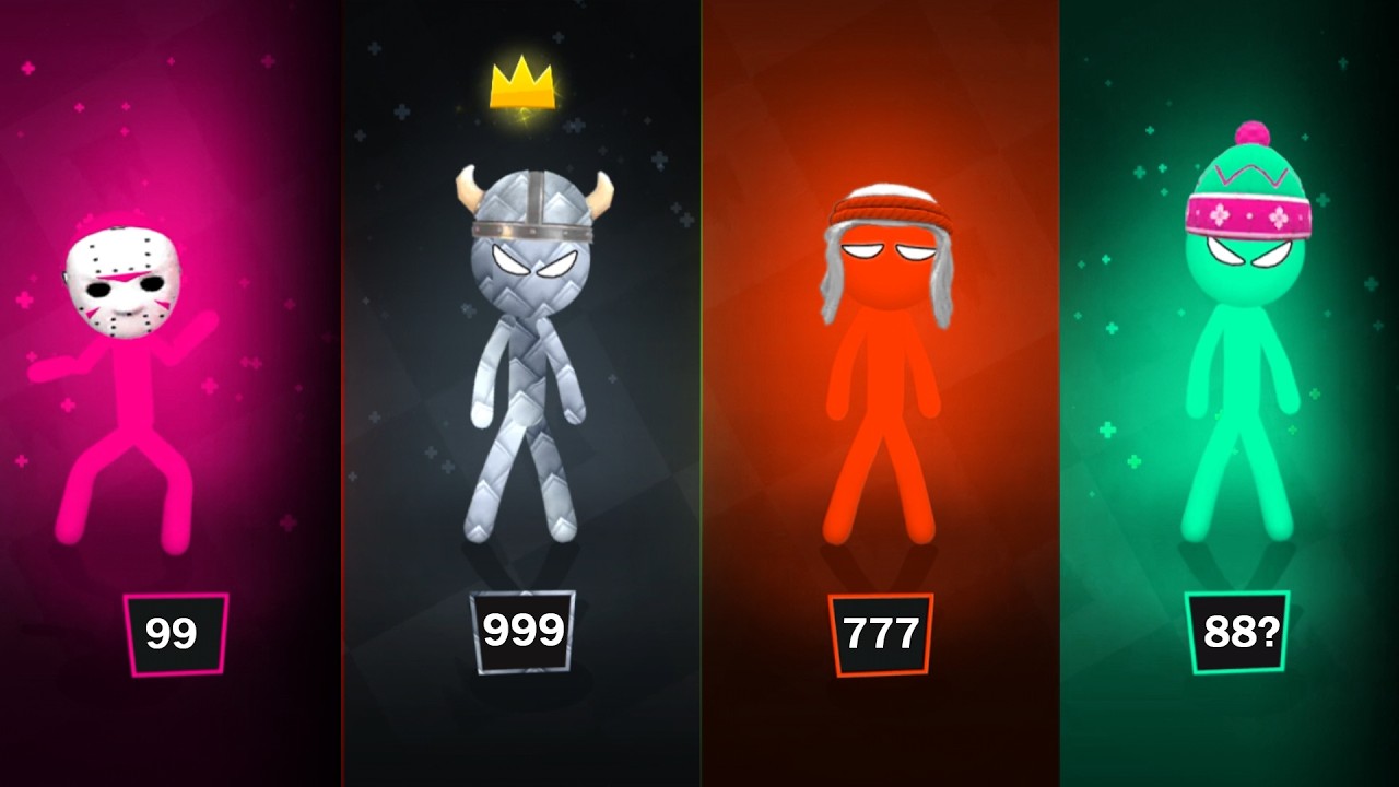 🏆 Epic Stickman Party Tournament! T4