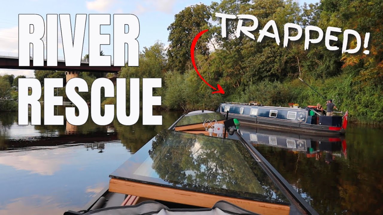 Electric Narrowboat to the Rescue on the River Severn - Sausage Rolls Ep.185