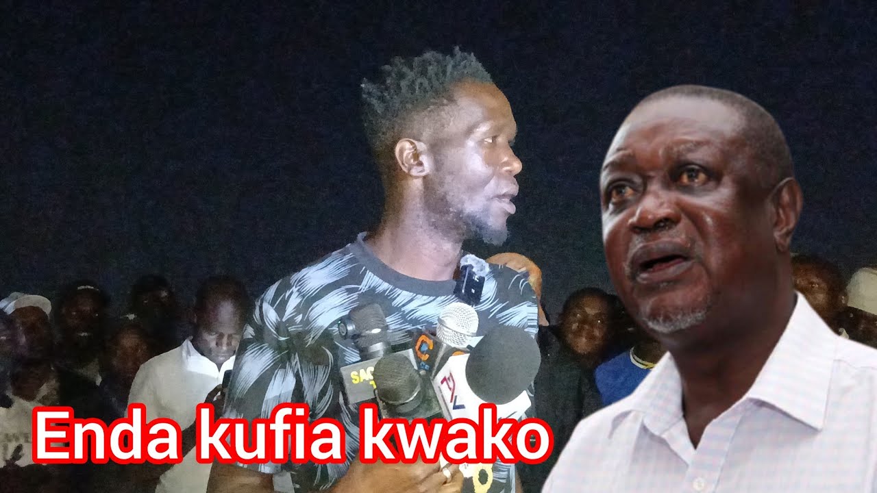 OBURU WEWE NI MZEE ENDA KUFIA KWAKO,ACHANA NA SIFUNA.KAMA WEWE NI MWANAUME UNDA CHAMA YAKO TUONE!!