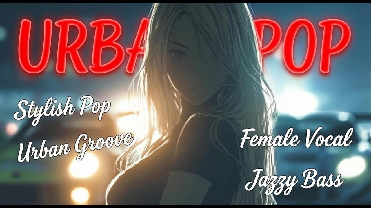 FREE BGM【途中広告なし】気分が上がる都会派ポップ｜英語歌詞 URBAN POP｜17 TRACKS