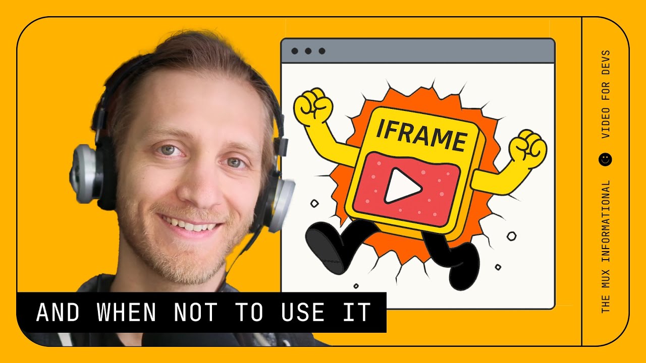 What is an iframe and how to use it for video