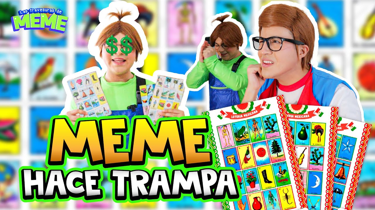 MEME JUEGA A LA LOTERÍA | EL COMPAÑERO PIERDE | MEME HACE TRAMPA