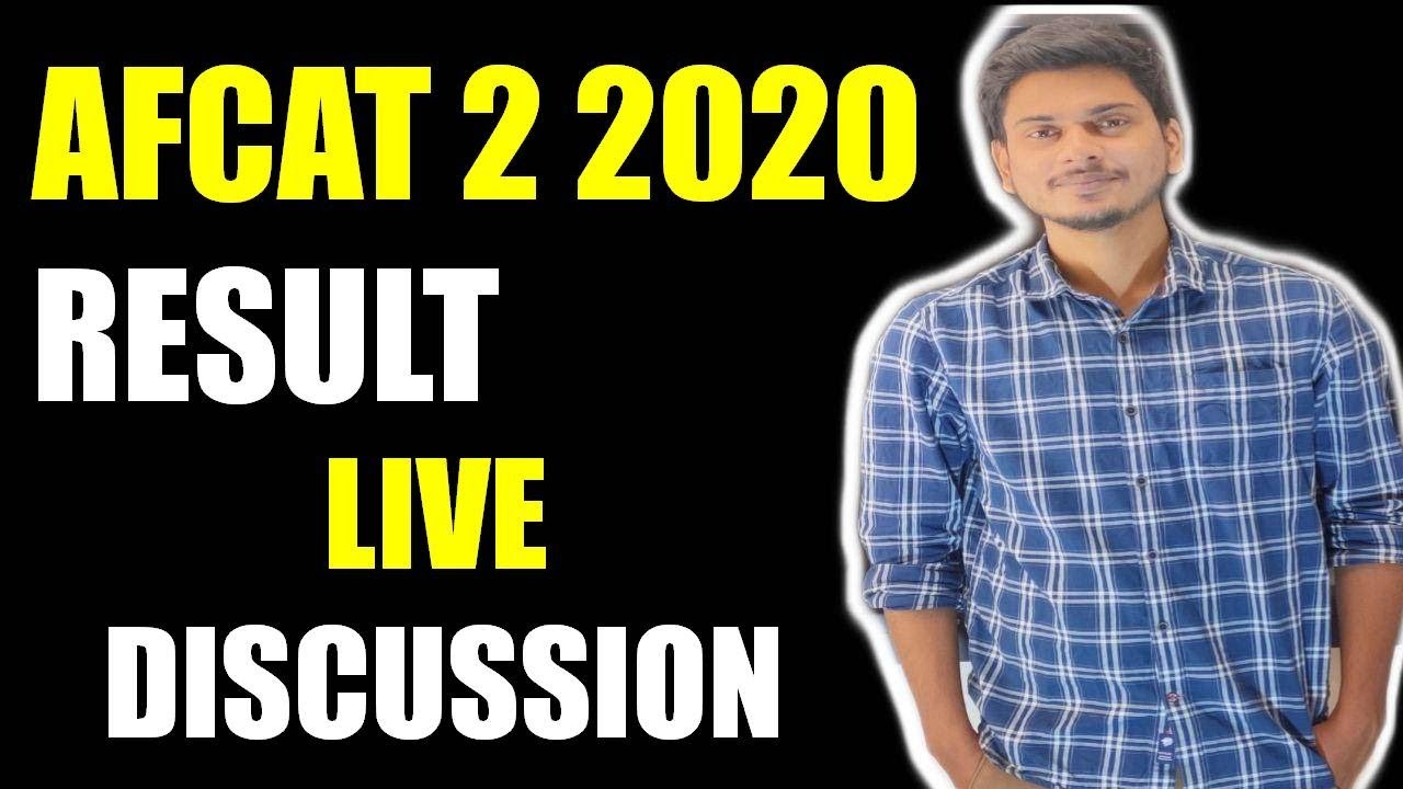 AFCAT 2 2020 RESULT || LIVE DISCUSSION || HOW TO CHOOSE AFSB DATES || BY SAHIL KUMAR