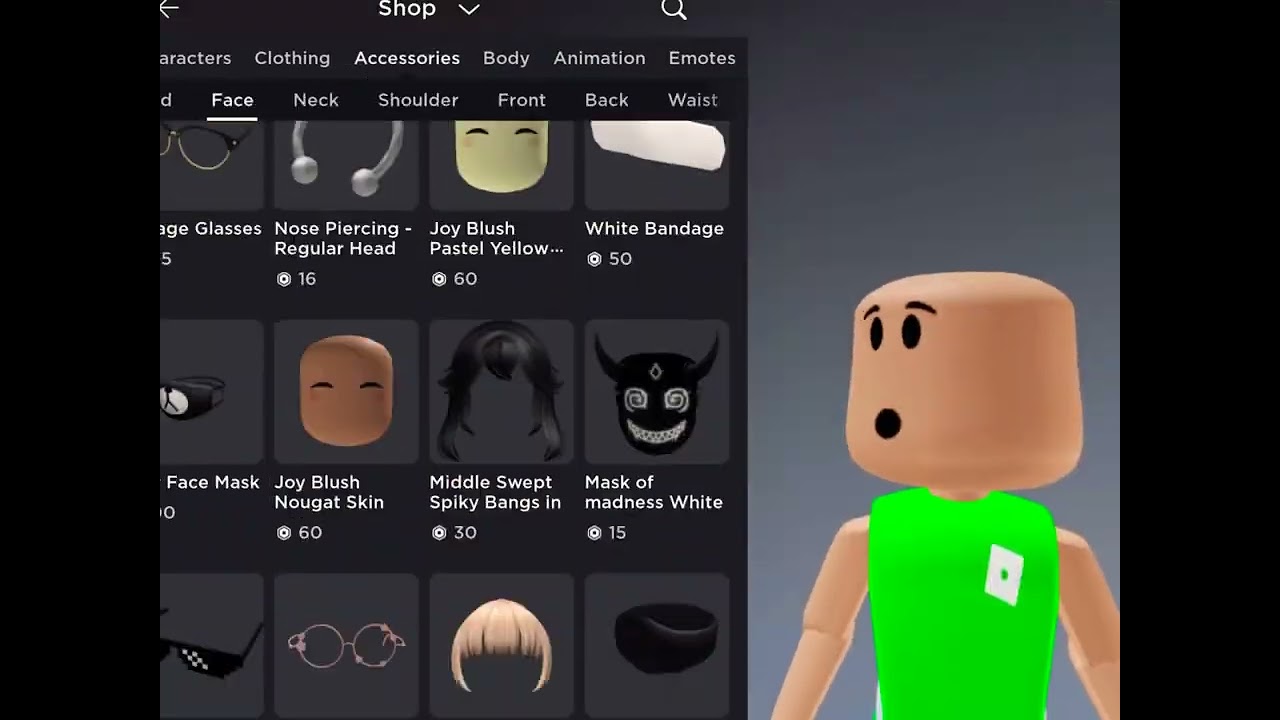 800 robux shopping spree 🛍🛍 (FIRST TIME GETTING ROBUX)