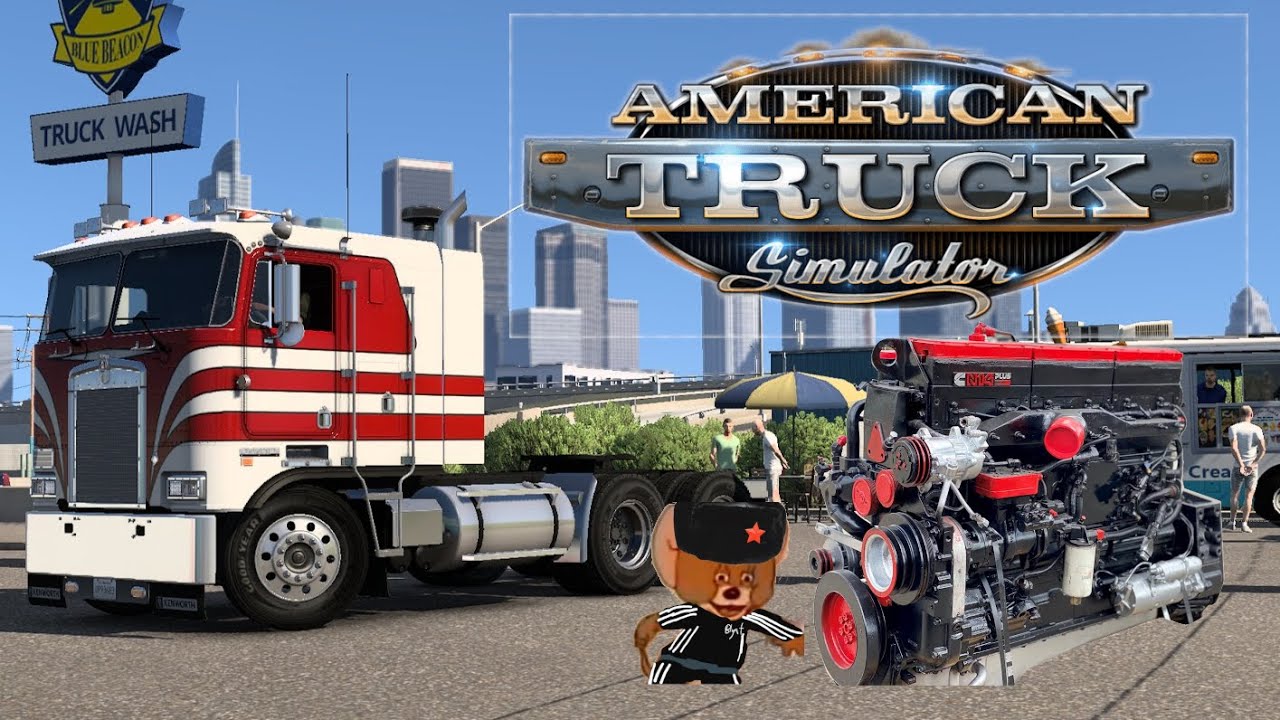 American Truck Simulator | High Speed truckin' with Slav Jerry's N14