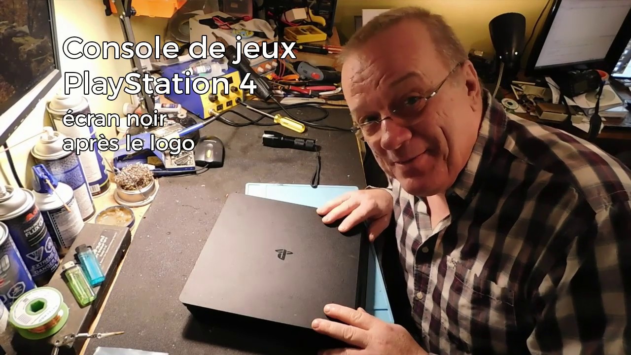 PlayStation 4 écran noir | SJC Électronique