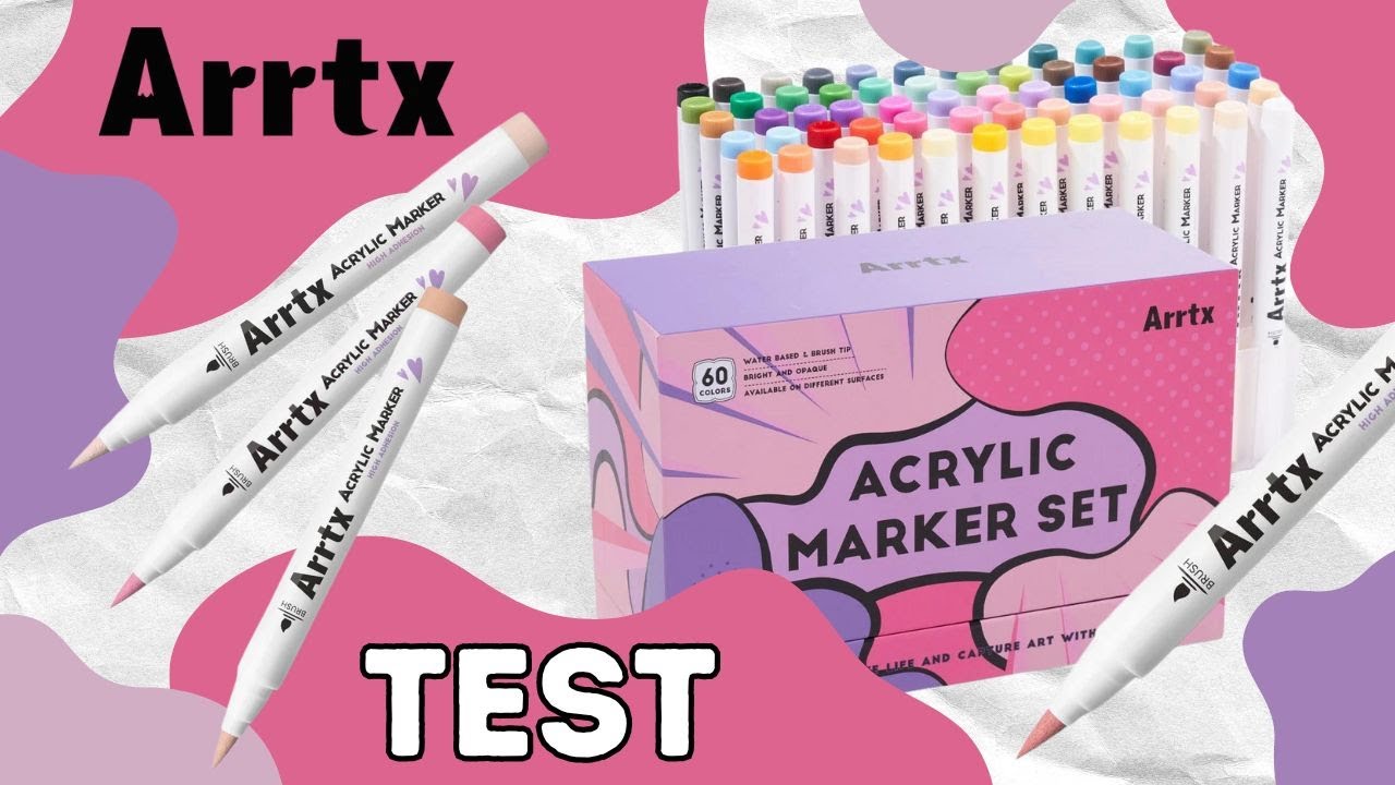 ARRTX - coffret Acrylic Marker 60B - TEST