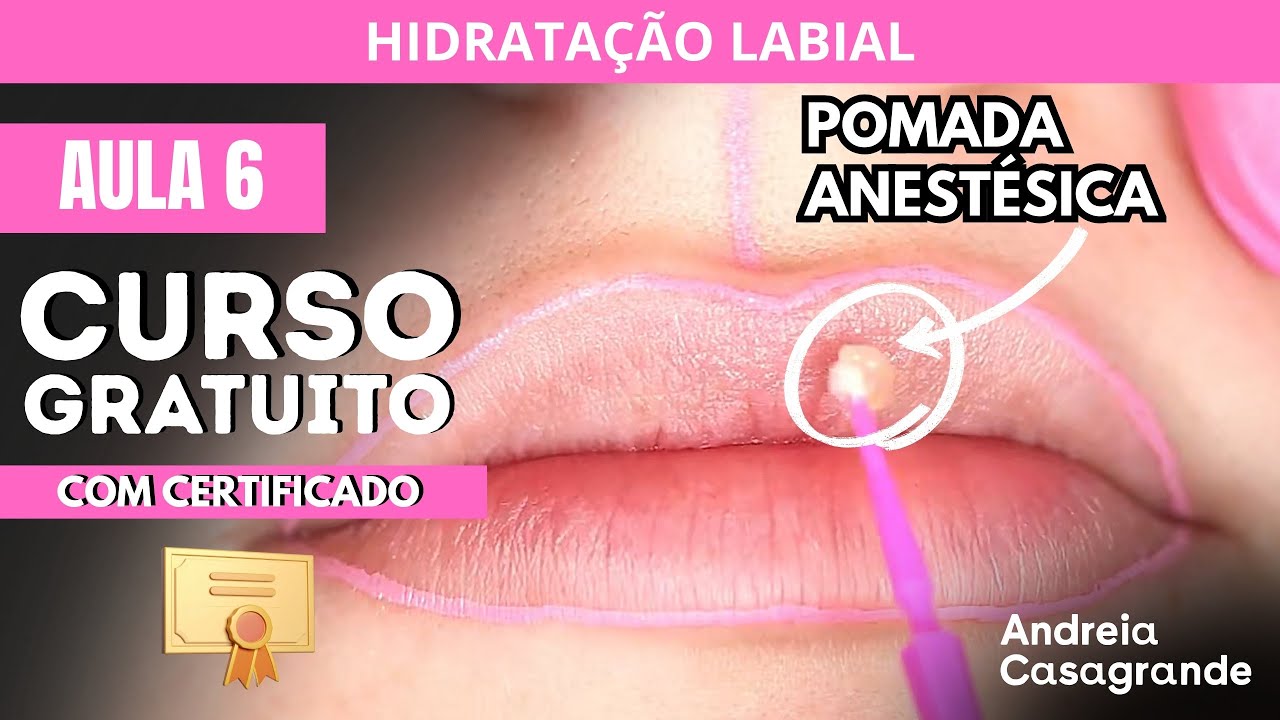Como Aplicar e Remover Corretamente a Pomada Anestésica no Hidralips | Andreia Casagrande