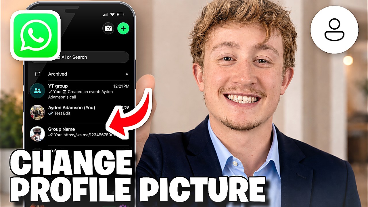 How To Change Whatsapp Profile Picture - Full Guide