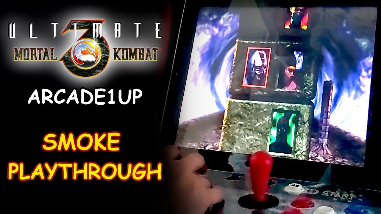 ULTIMATE MORTAL KOMBAT 3 PLUS ARCADE1UP - SMOKE PLAYTHROUGH (HD) #umk3 #brutality