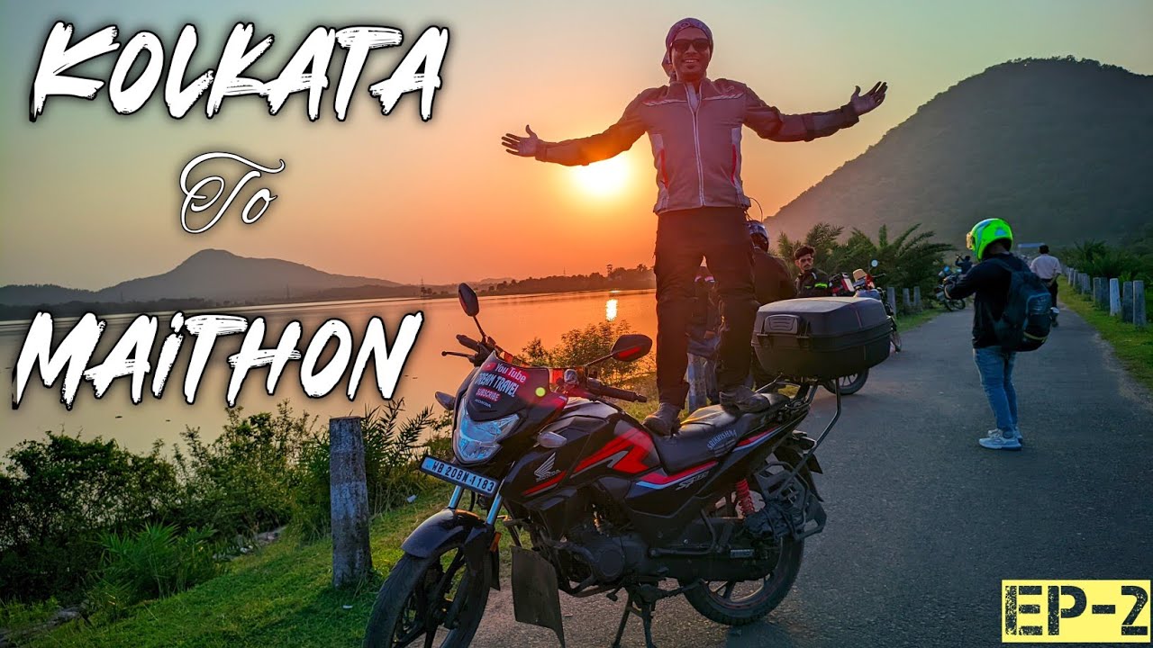 কলকাতার কাছে একদিনে বেড়ানোর সেরা ঠিকানা || Kolkata To Maithon Bike Ride || Maithon Bike Trip 2025
