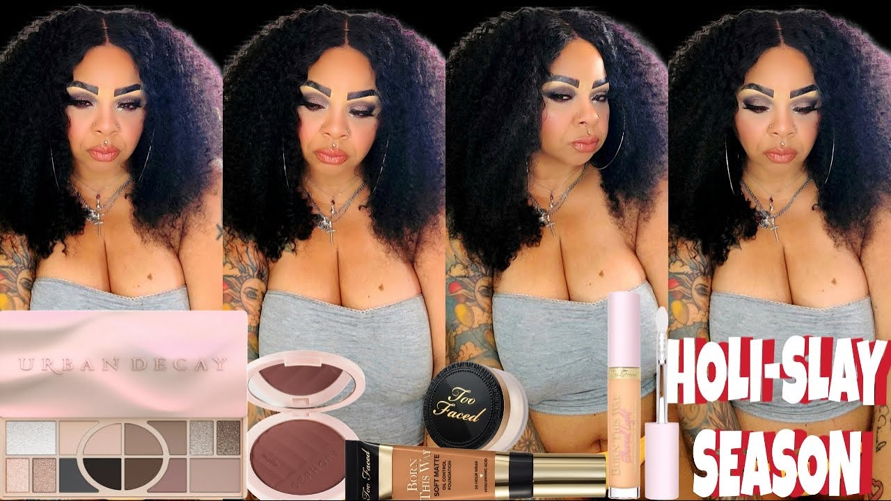 Полный макияж лица с использованием недавних покупок из Sephora — серия «Праздничный сезон» 🎁🎄