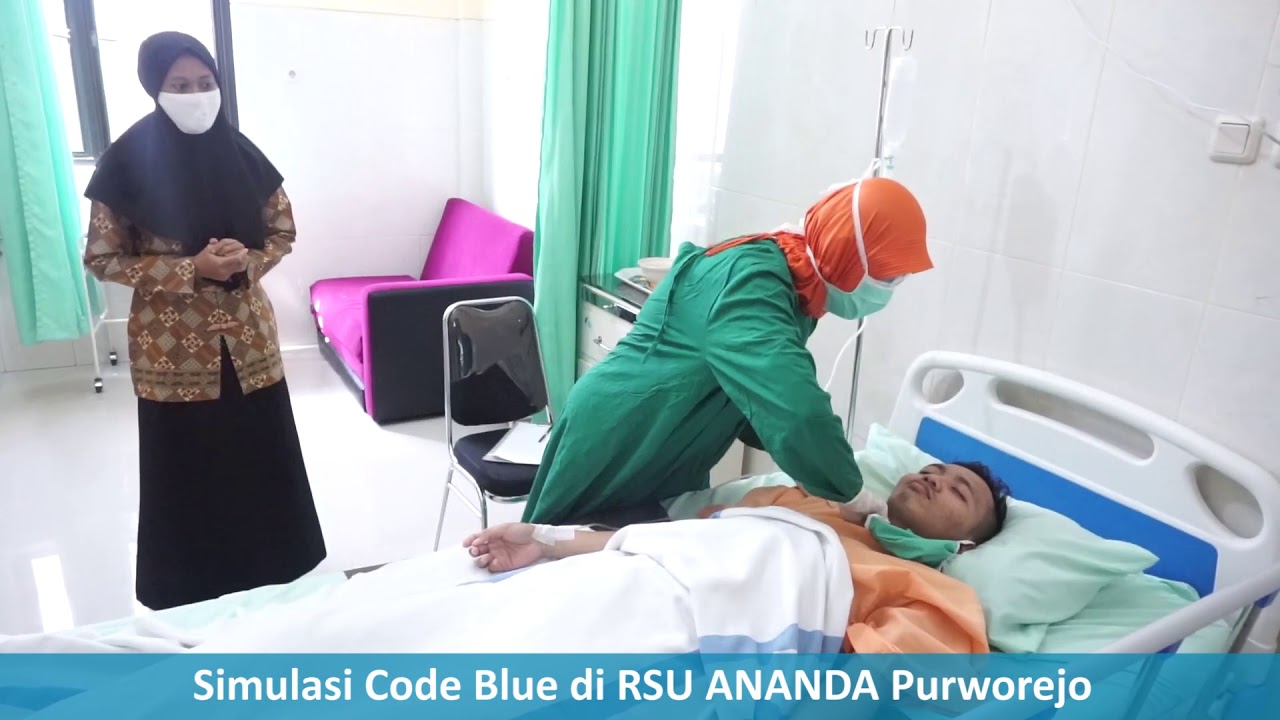 Simulasi Code Blue di Rumah Sakit - RSU ANANDA Purworejo
