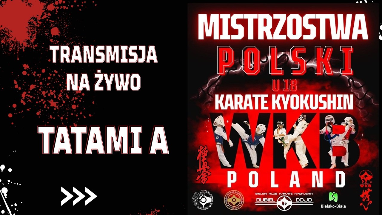 🥋 I Mistrzostwa Polski Karate Kyokushin WKB POLAND 2025 | LIVE TATAMI A | SparringPartner.pl