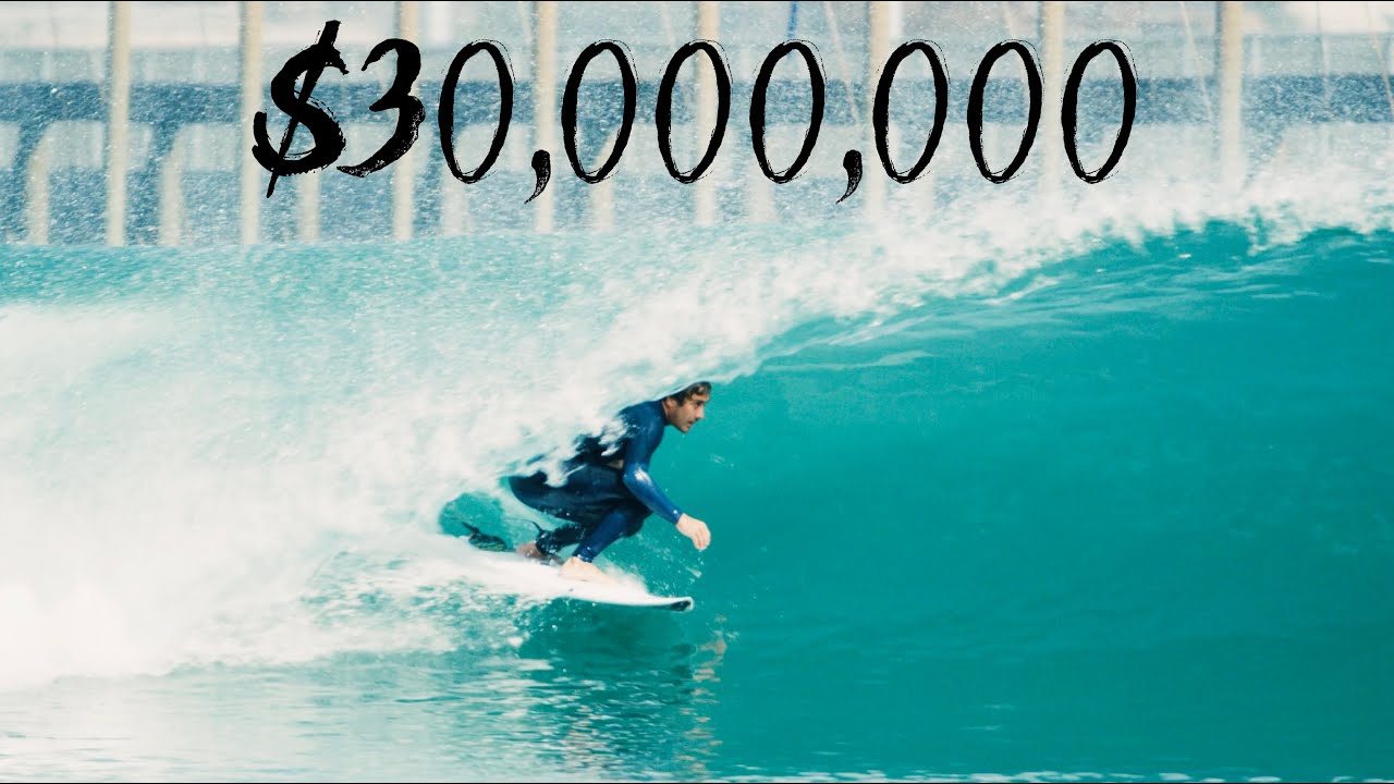 SURFING A $30 MILLION DOLLAR WAVE POOL!