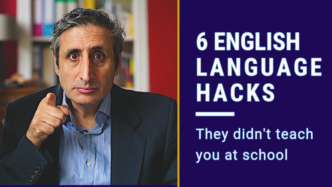 6 English Language HACKS that you DIDN'T LEARN at school