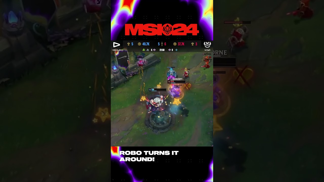 Robo Robo Robo 😮 #MSI2024 #LOUD