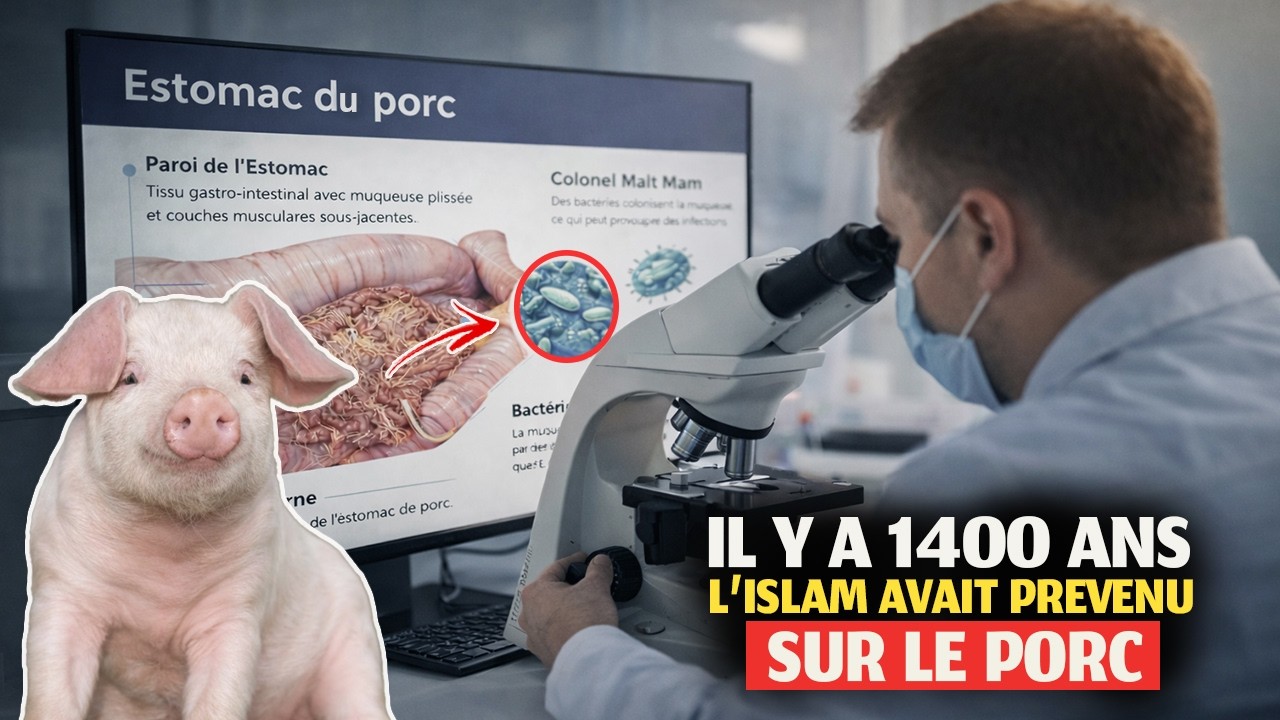 Enfin, la science confirme l’avertissement du Coran datant de 1 400 ans : Ne mangez pas le porc !