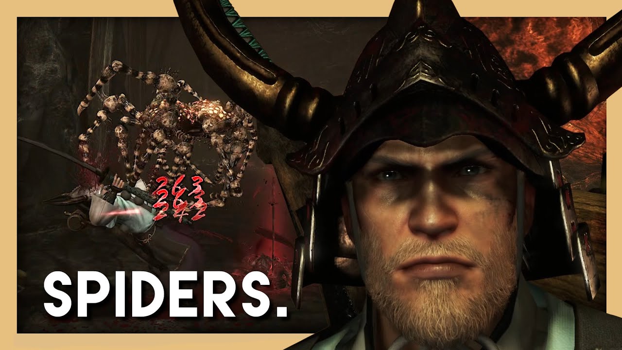 Losing my Mind in Nioh because of God Damn SPIDERS.