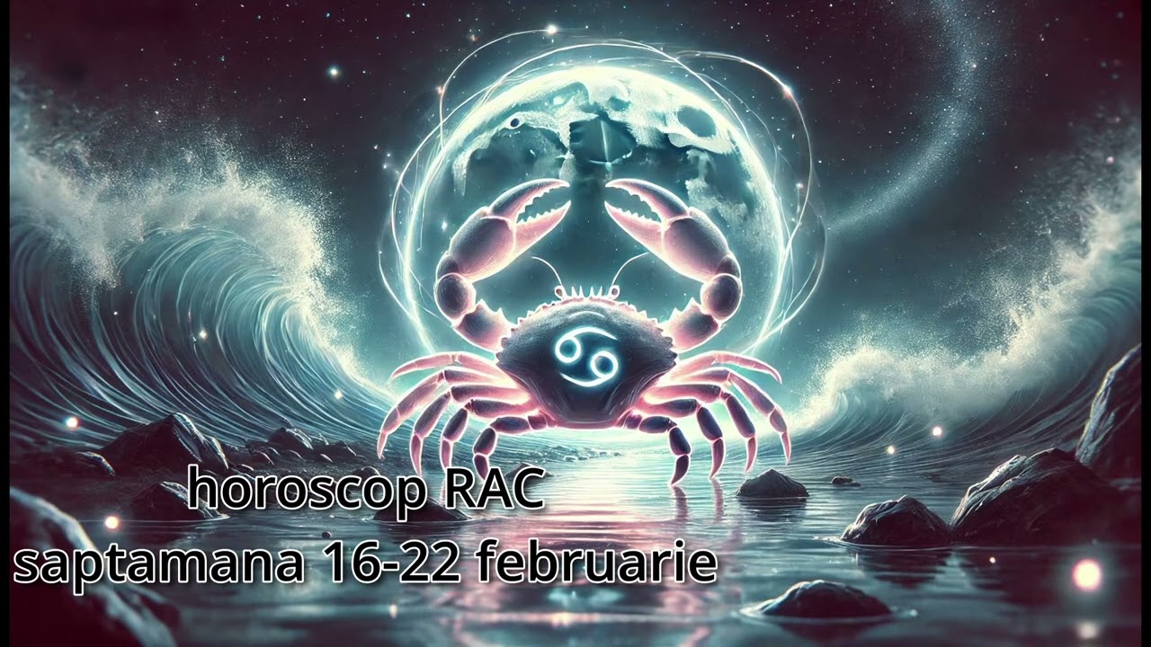 Horoscop Rac | 16–22 februarie 2026 – Adevărurile emoționale care cer maturitate #zodii #horoscop