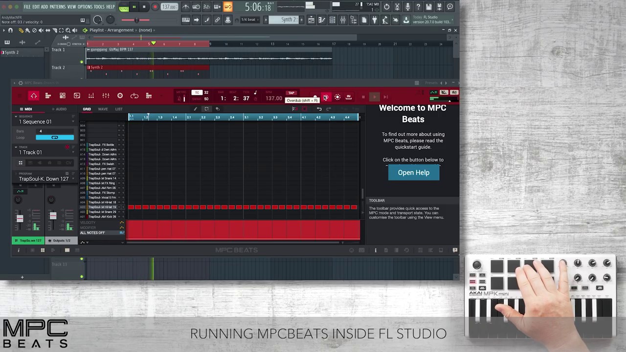 MPC Beats | Работаем с FL Studio