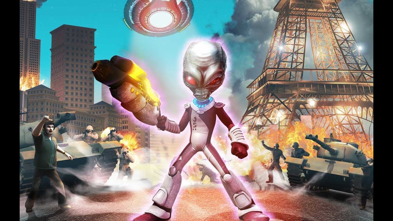 Let's Play - Destroy All Humans! - 1 - Destination Earth!