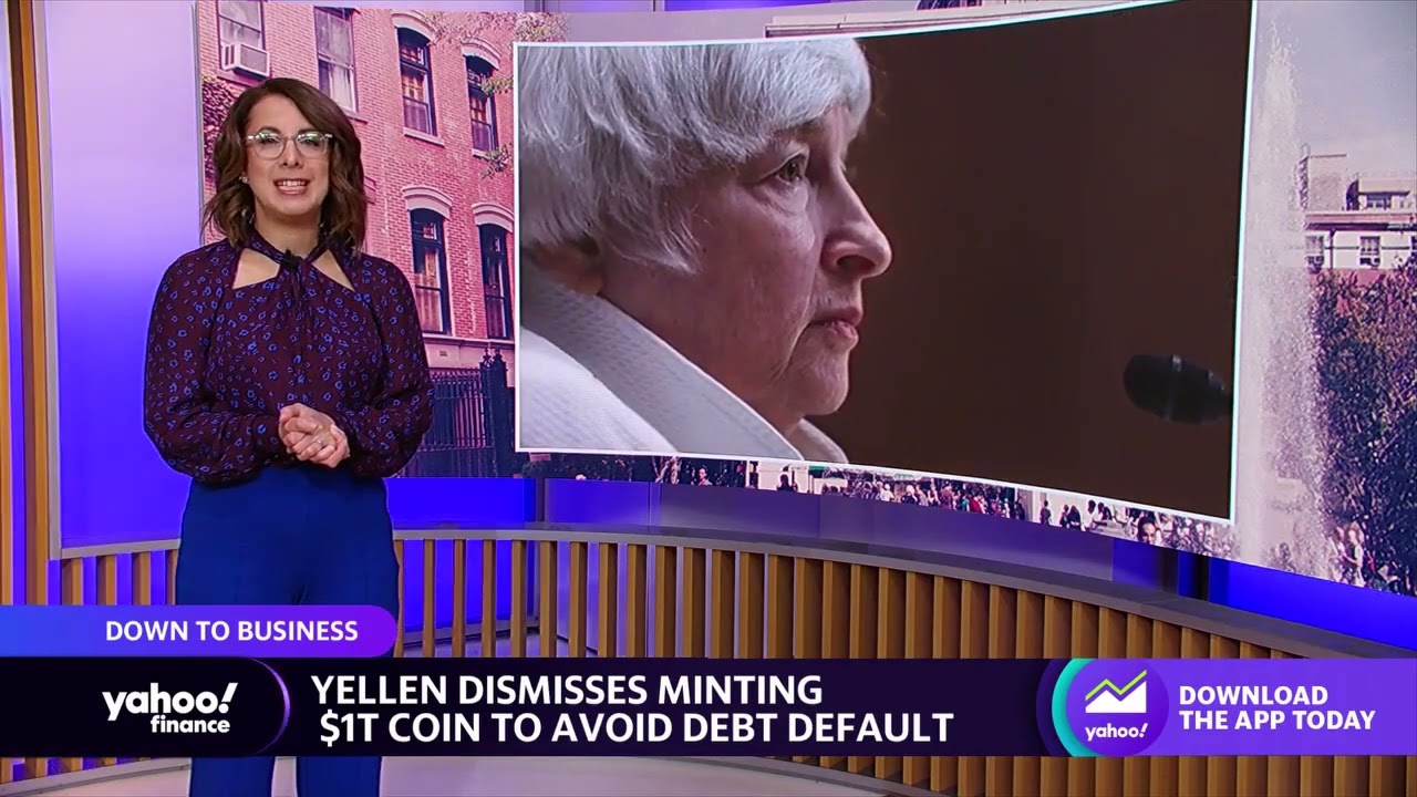 Sec. Yellen dismisses $1 trillion coin, DOJ investigates Abbott, banks work on digital wallet