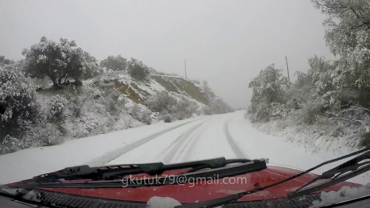 SITIA CRETE   snowstorm-  «Αριάδνη» 8\1\2017 #no Sound#