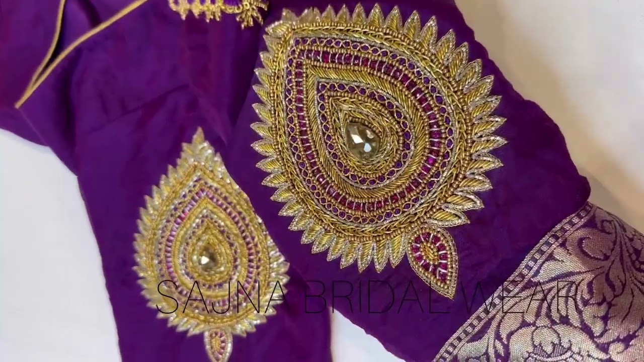 Bridal blouses at Sajna 9094871467 / Vadapalani, Chennai