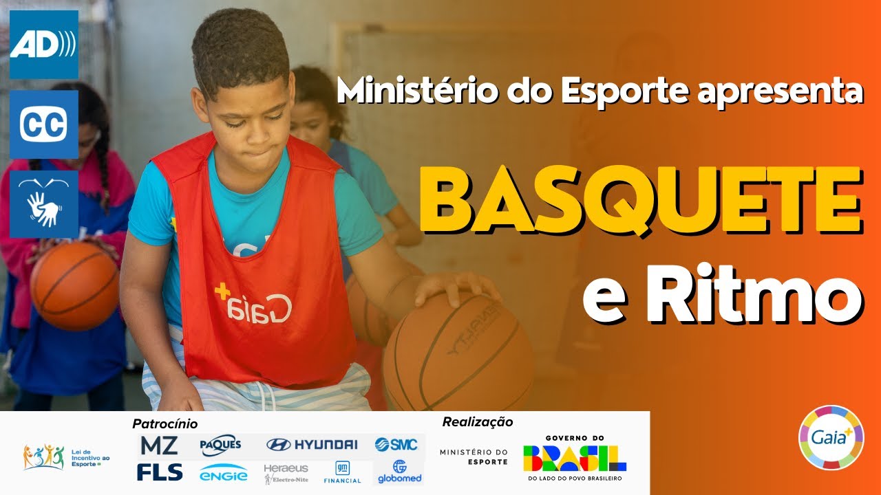 BASQUETE E RITMO | Aulas Esporte com Compaixão 2 Gaia+ 2025 | COM ACESSIBILIDADE