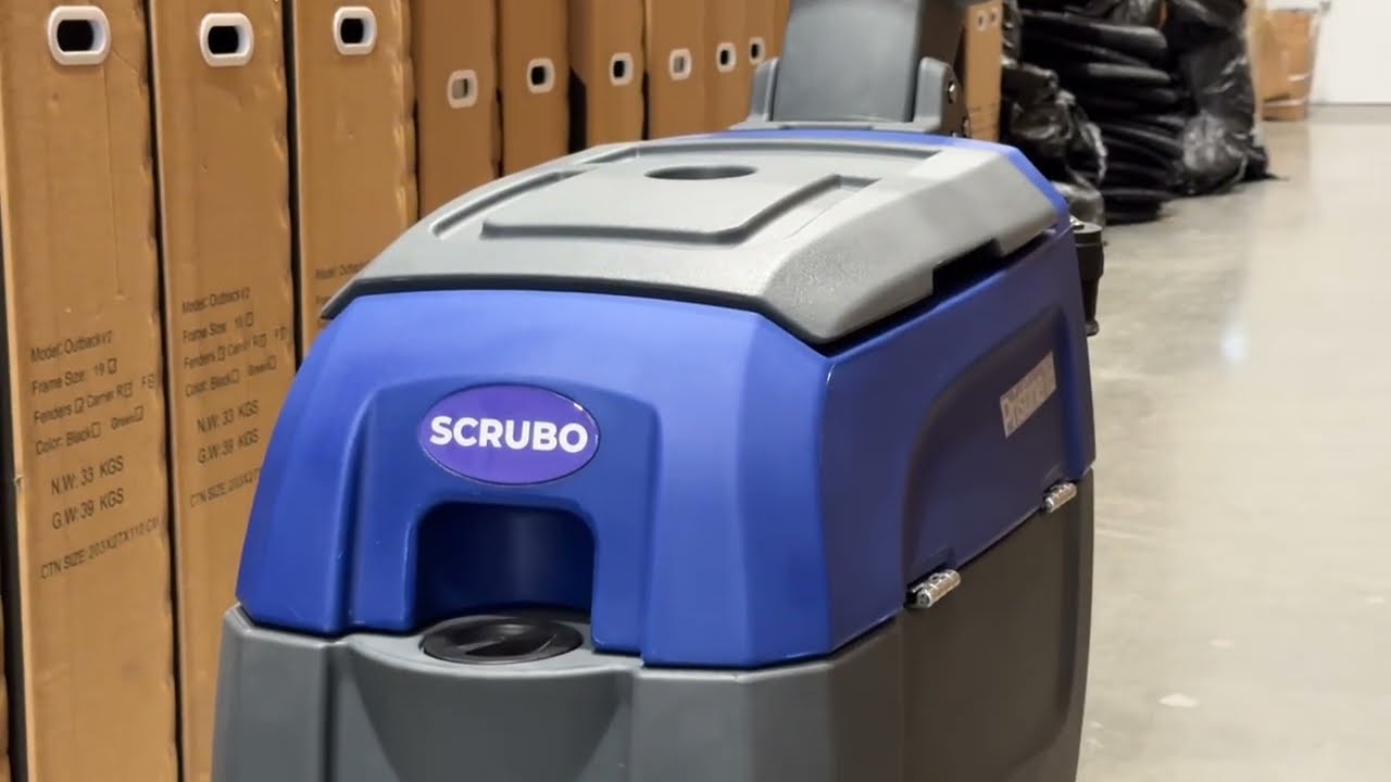Scrubo Pristine 18 Walk Behind Floor Scrubber