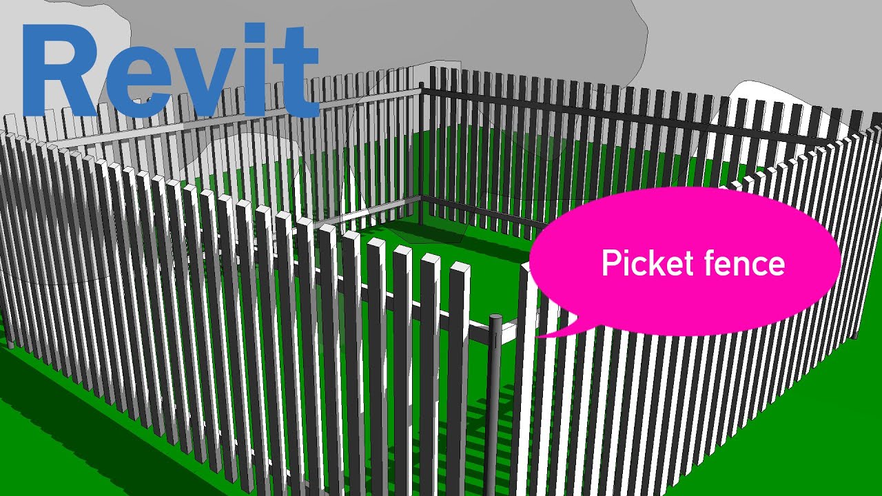 Revit Architecture - Picket fence