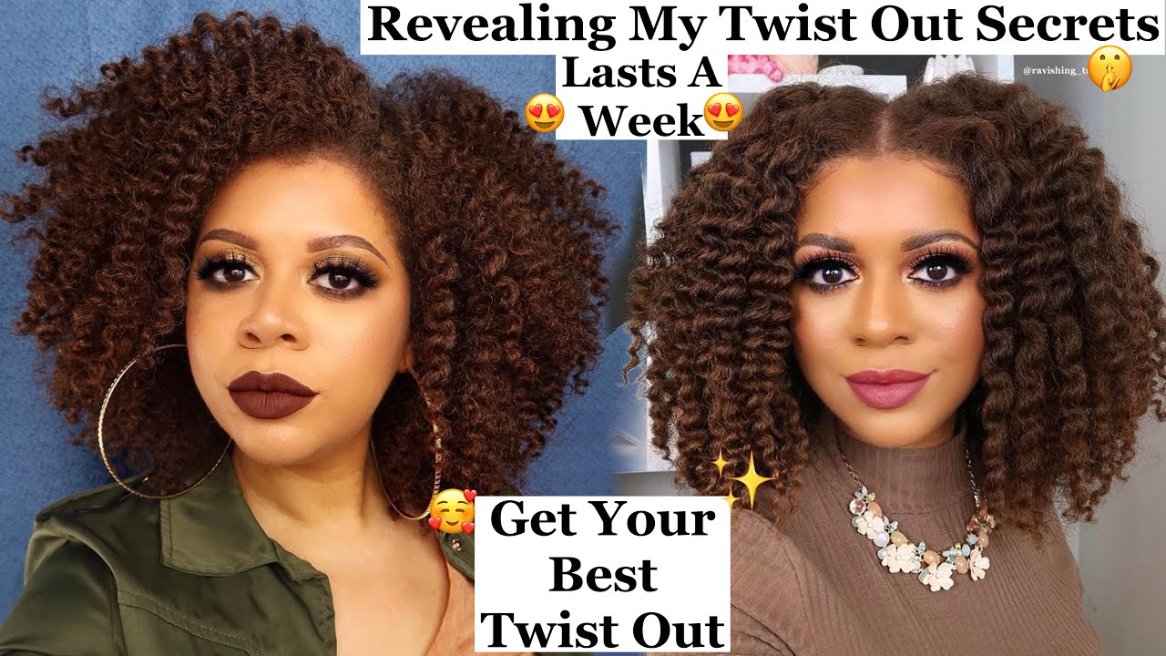 Revealing My Twist Out Secrets 🥰Wash Day 💦 & Style | Get Your best Twist Out That Will Last A Week!
