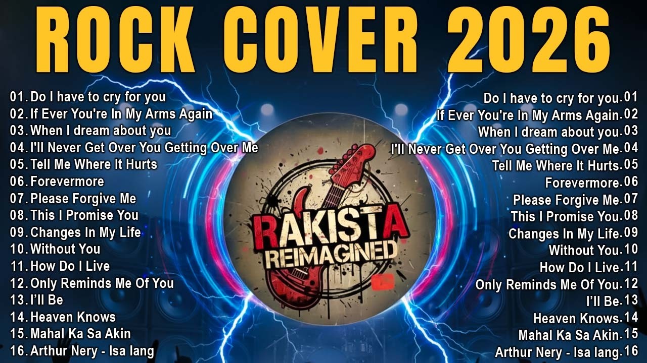 Best Rakista Reimagined - Rock Cover Nonstop Playlist 2026 🎸 Most Played Tagalog Love Songs