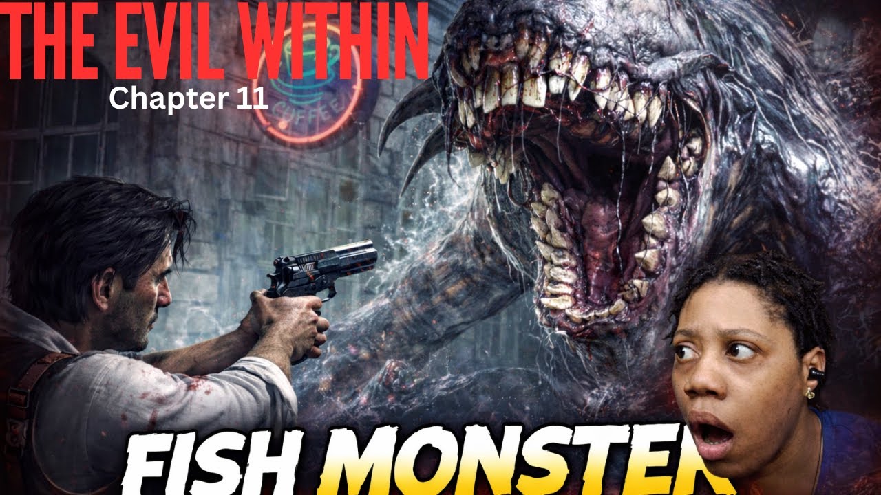 That Fish Monster In The Water Is TERRIFYING | Evil Within Reunion Ch 11
