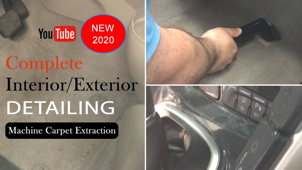 Complete INTERIOR/EXTERIOR High-End Auto Detailing | Deep Machine Carpet Cleaning